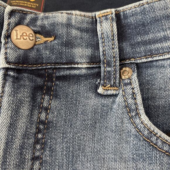 Lee Modern Series Bootcut Curvy 8 Short Boot Cut Mid Rise Denim - Picture 12 of 13